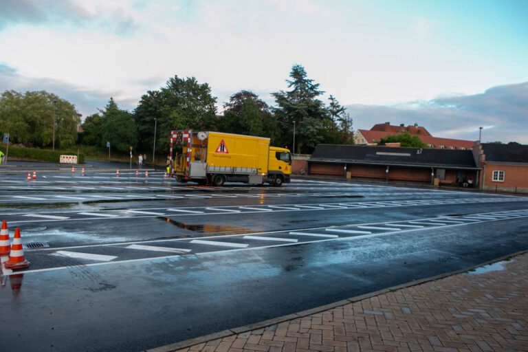 Rutebilstationen er klar til busserne