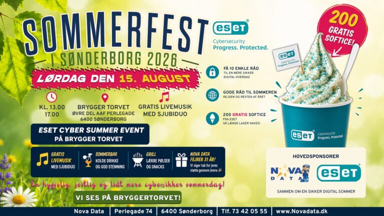 Sommerfest:  200 gratis softice fra ESET