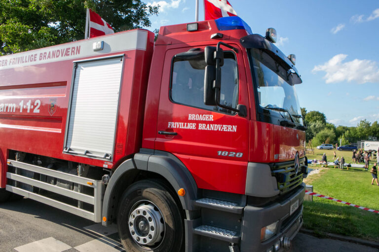 Mindre brand på Skodsbøl Genbrugsplads