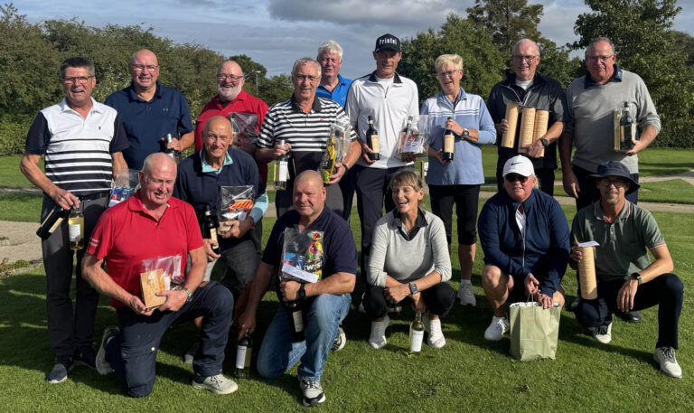 Resultaterne fra Nordborg Golfklubs Sponsor & Medhjælper-turnering